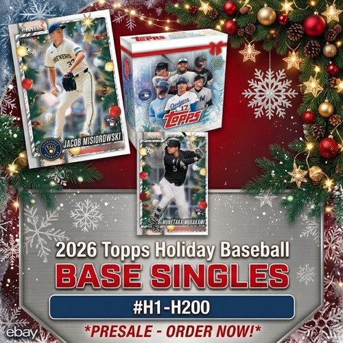 2026 topps holiday baseball - 2026,